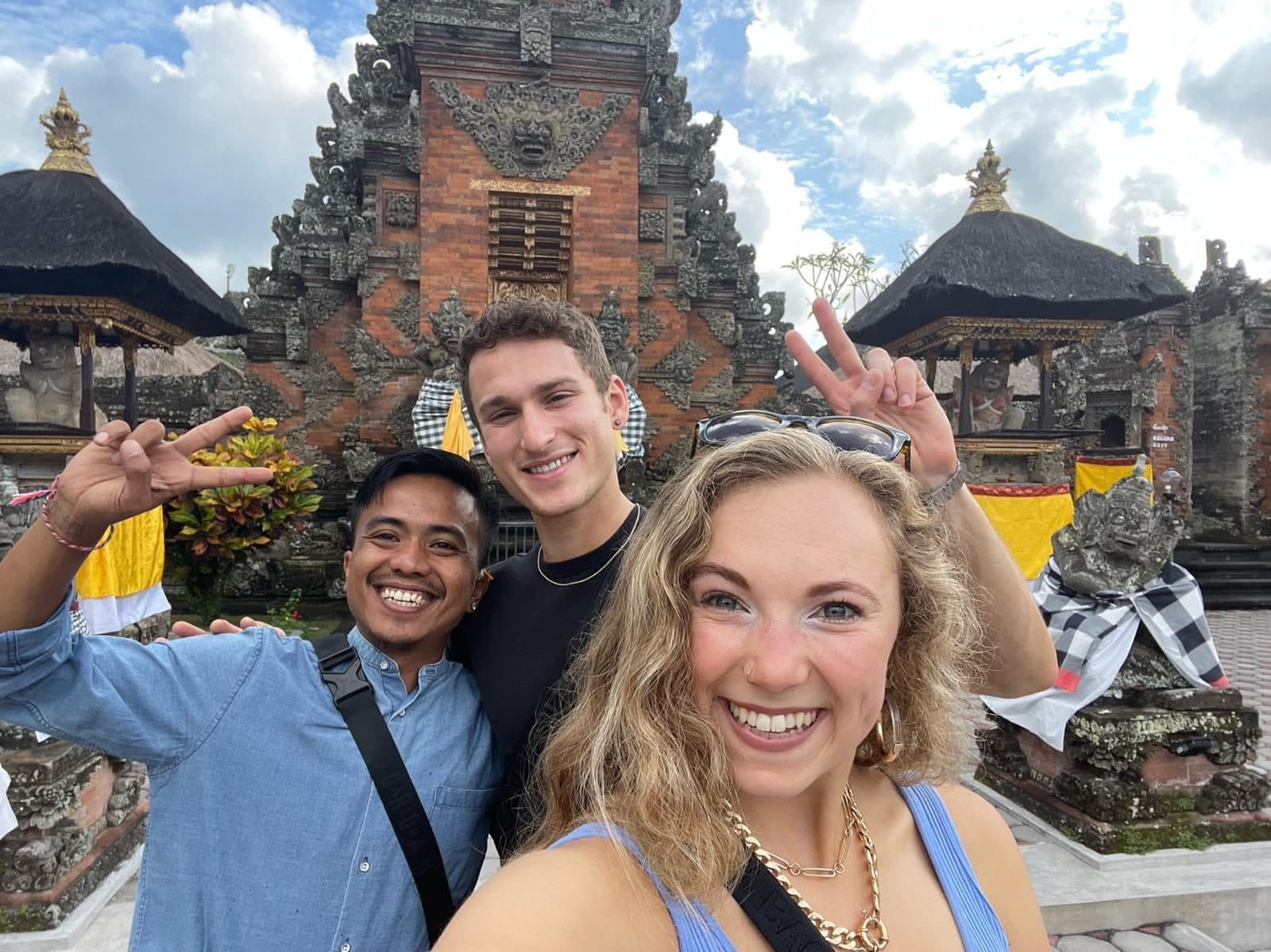 Kal H. on a private Bali tour with Awan